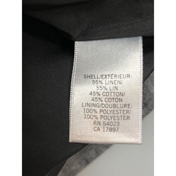 Banana Republic Ladies size 10 gray linen blend pencil skirt‎ - Picture 4 of 7